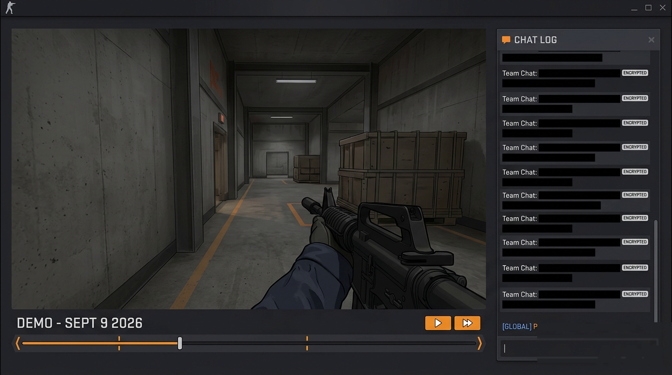 CS2 Demo Chat Encryption: Why Valve Locked Down Demos After the Chat-Leak Profiles